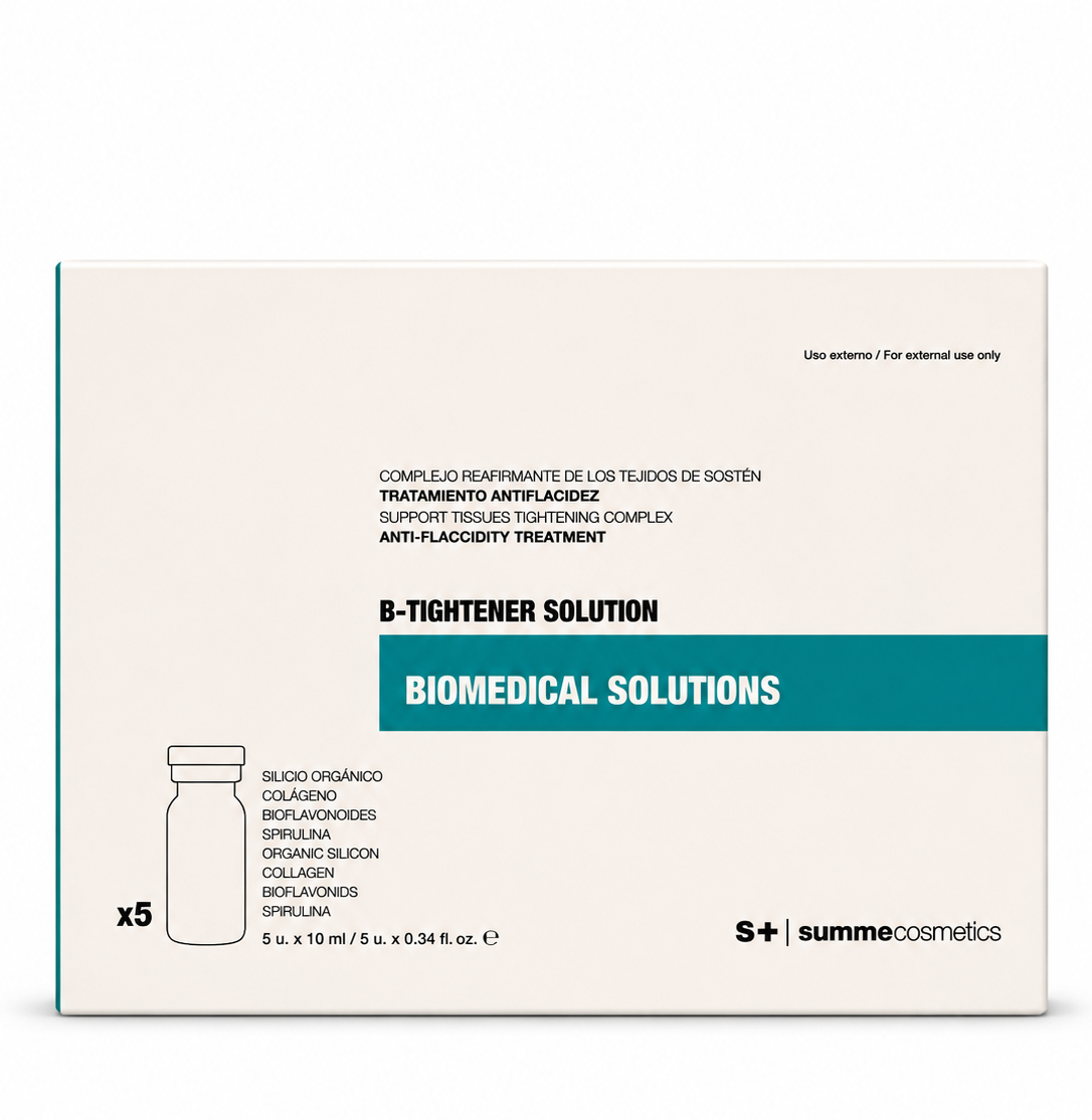 B-Tightener Solution — Complejo reafirmante de tejidos de sostén. Tratamiento antiflacidez.