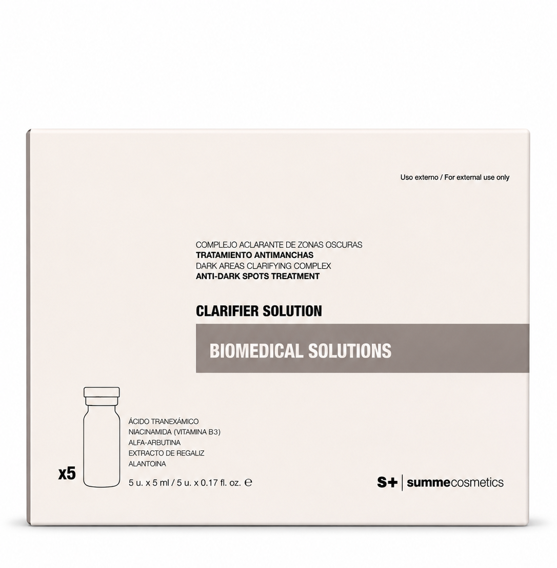 Clarifier Solution — Complejo aclarante de zonas oscuras. Tratamiento anti-manchas.