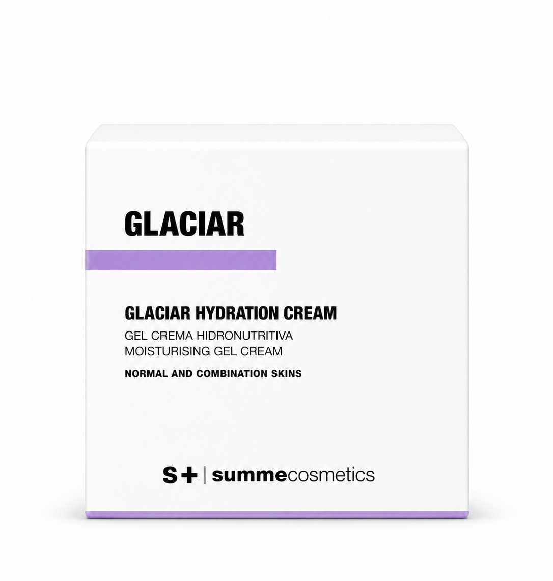 Glaciar Hydration Cream Gel — Crema hidronutritiva para pieles normales y mixtas.