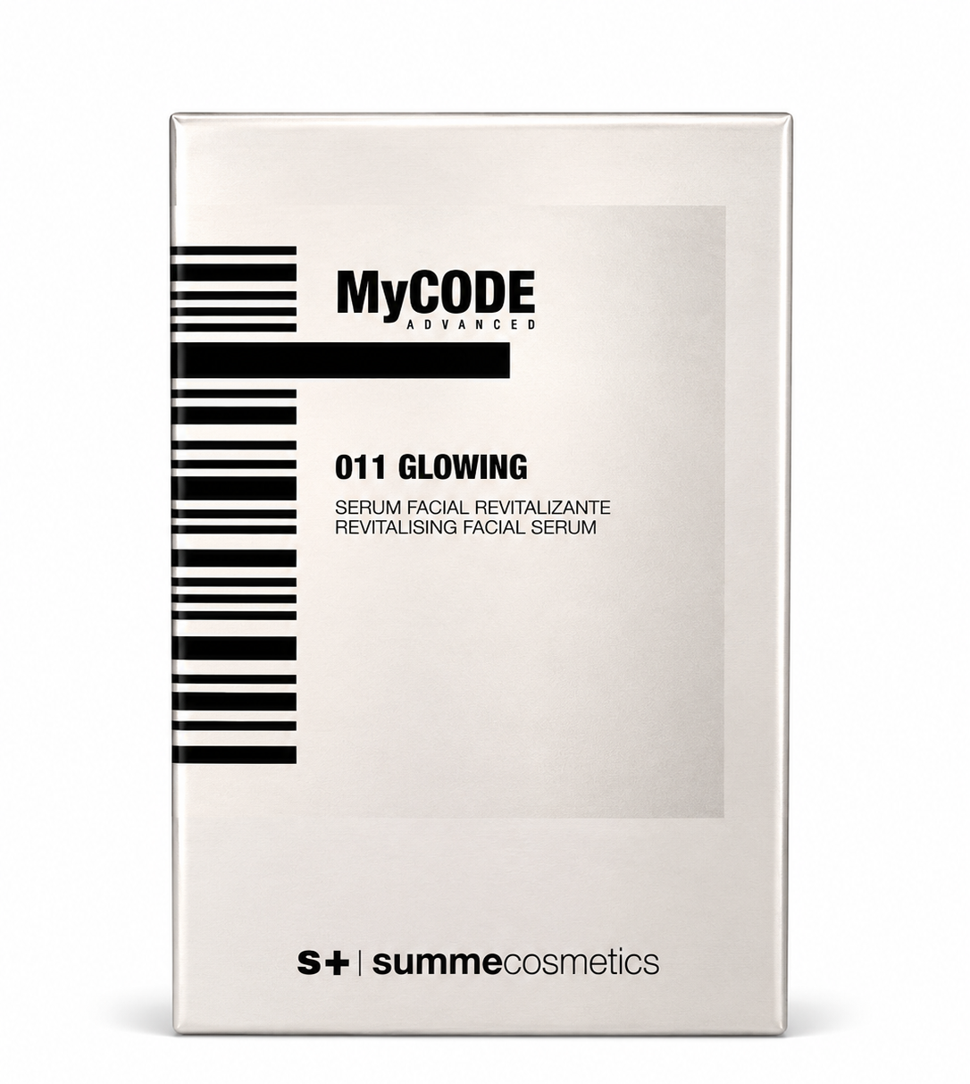 MyCODE 011 Glowing Serum — Sérum facial revitalizante que aporta luminosidad inmediata.