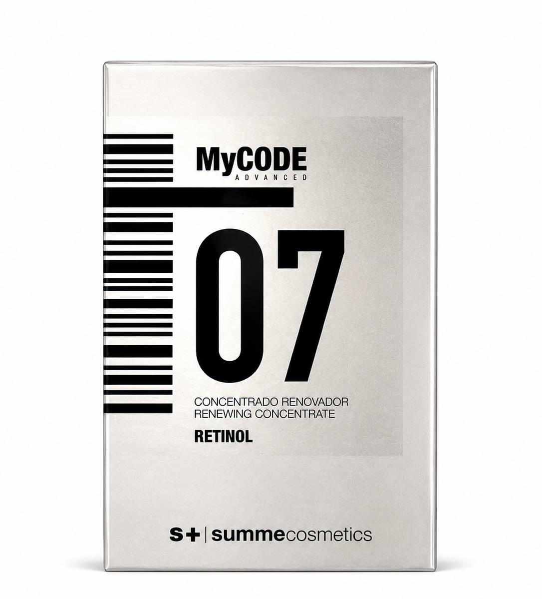 MyCODE 07 Renewing Concentrate — Concentrado renovador con Retinol.