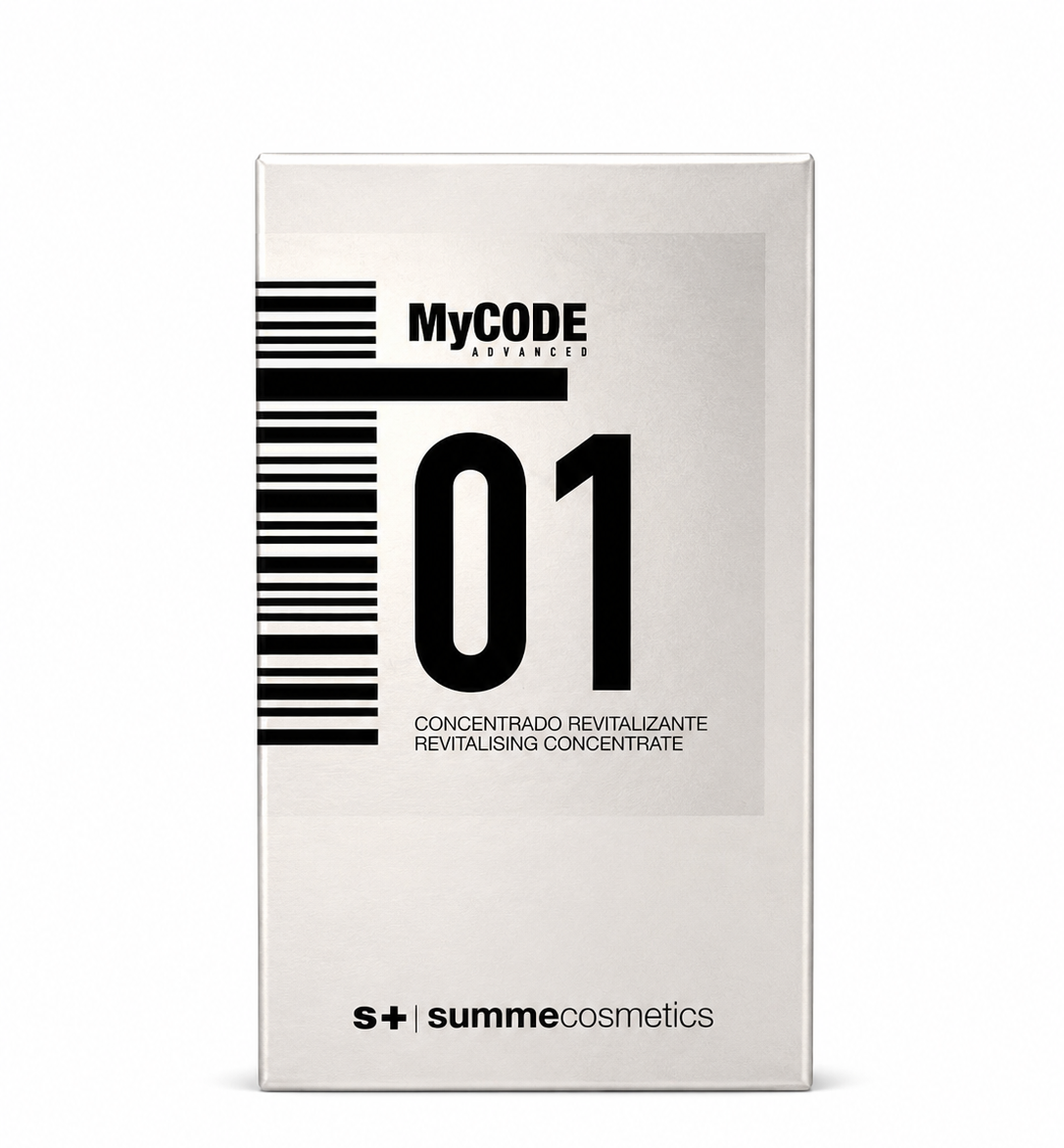 MyCODE Revitalising Concentrate — Concentrado revitalizante.