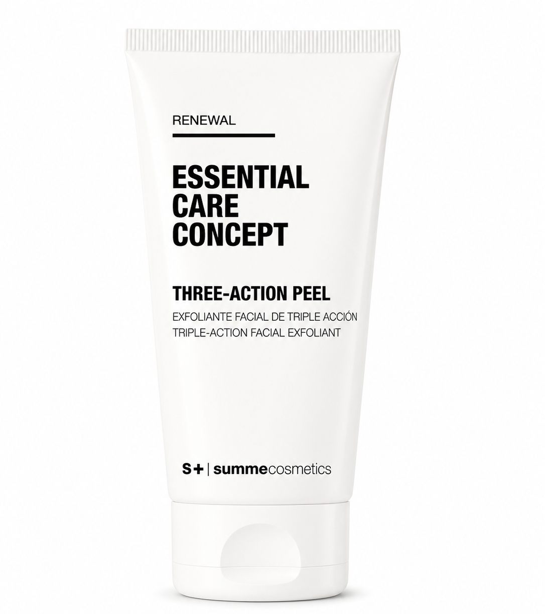 Three-Action Peel — Exfoliante facial de triple acción.